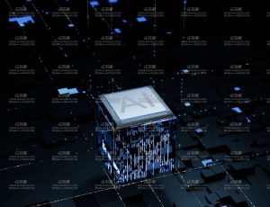AI芯片动画环境场景Blender工程源文件