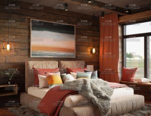 舒适温馨的卧室环境场景