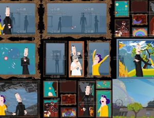 Blender动画电影半杯玻璃工程源文件