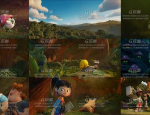 Blender动画电影森林惊魂工程源文件