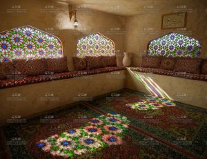 中东休息室内环境