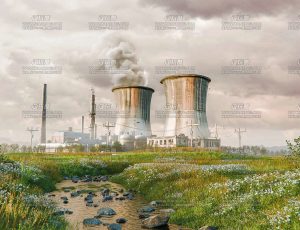 工业与自然动画场景