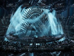 科幻宇宙能量中心