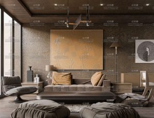 时尚装修风格平层卧室