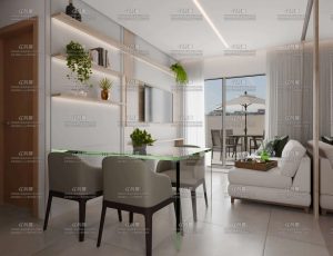 小洋房客厅场景