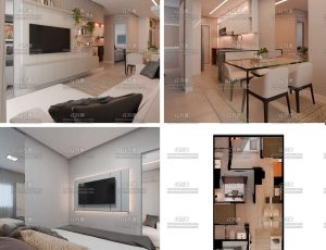 大平层套房环境