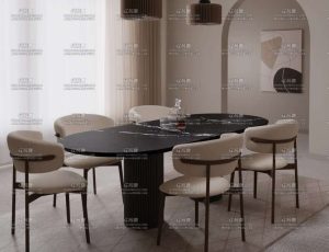 马卡龙风格装修膳厅