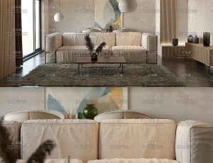 时尚马卡龙风格客厅