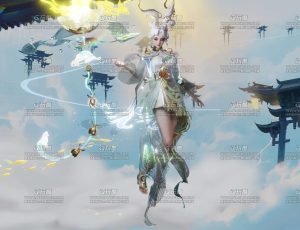 公孙离神话角色场景环境