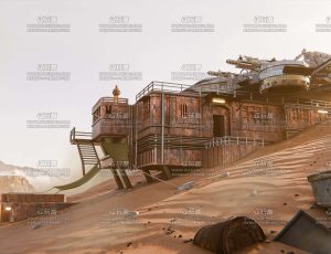 科幻沙丘基地场景