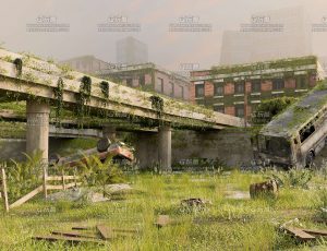 末日废墟城市环境场景