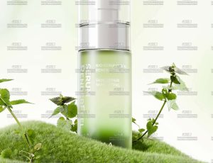 护肤精华液展示场景