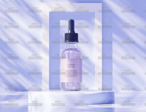 精华液展示唯美场景