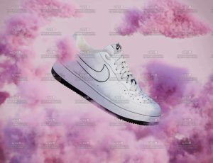 耐克鞋时髦烟雾场景