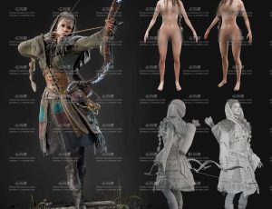 印第安女弓箭手