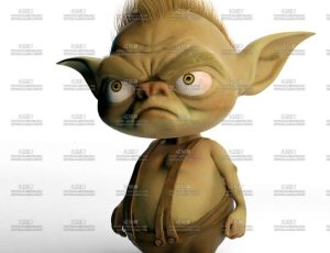 风格化矮小哥布林