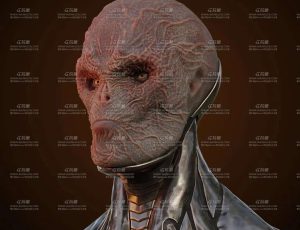 外星人写实雕像