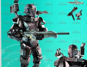 高级钢铁机器人