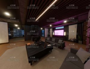 高档日式卧室场景