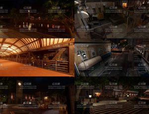 欧洲大型城市场景