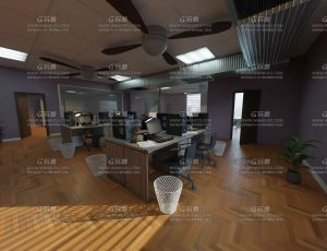 老旧陈旧老式办公室