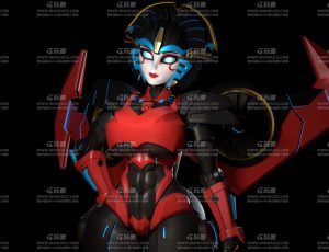 女机器人变形金刚