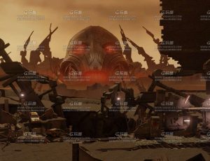 奥创废墟堆场景