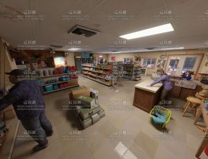 卡通美国便利店