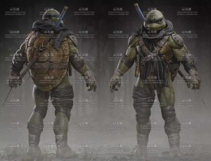 忍者神龟多纳泰罗高精度模型