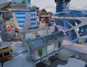 守望先锋科幻城