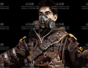 赛博朋克面罩男