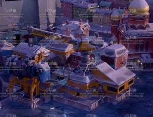 守望先锋科幻中东城市