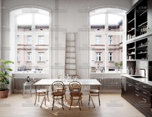 超写实欧式blender场景7