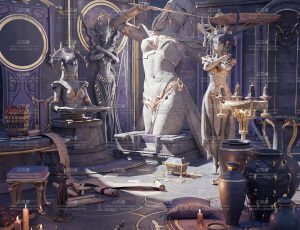 西方奇幻风格资产模型包Blender资产库