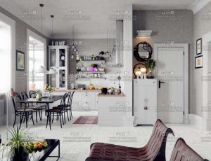 超写实欧式blender场景6