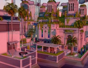 守望先锋城镇场景