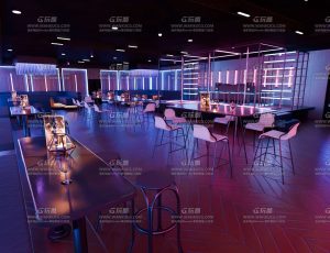 高级感氛围酒吧