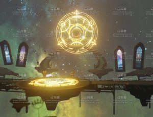 宇宙时空天台场景