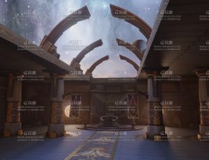 埃及王座小场景