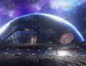 科幻宇宙星际勘测站