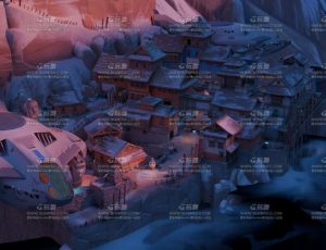 守望先锋科幻山谷城镇