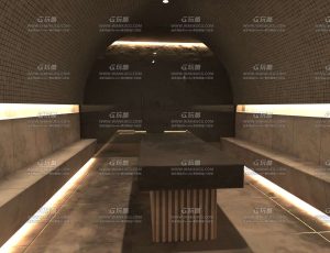 地洞网红休闲环境