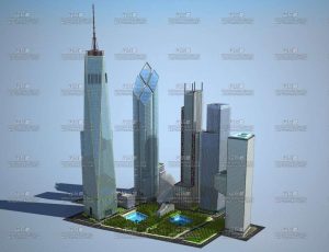 现代大厦大楼建筑