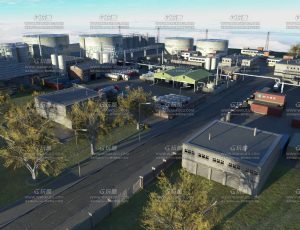 三角洲军事场景