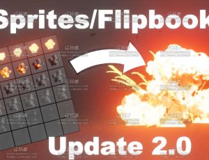 水花篝火烟雾蒸汽爆炸特效资产包