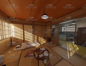 日本单身公寓单间房