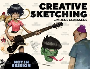 与Jens Claessens一起进行创意素描大师班