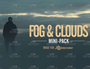 云雾烟雾生成器Blender工程