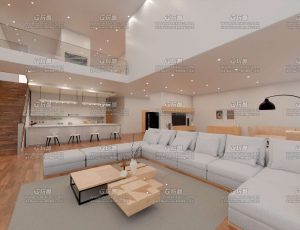 大平层套房场景