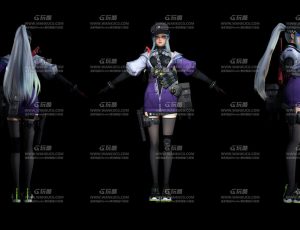 赛博朋克科幻女孩